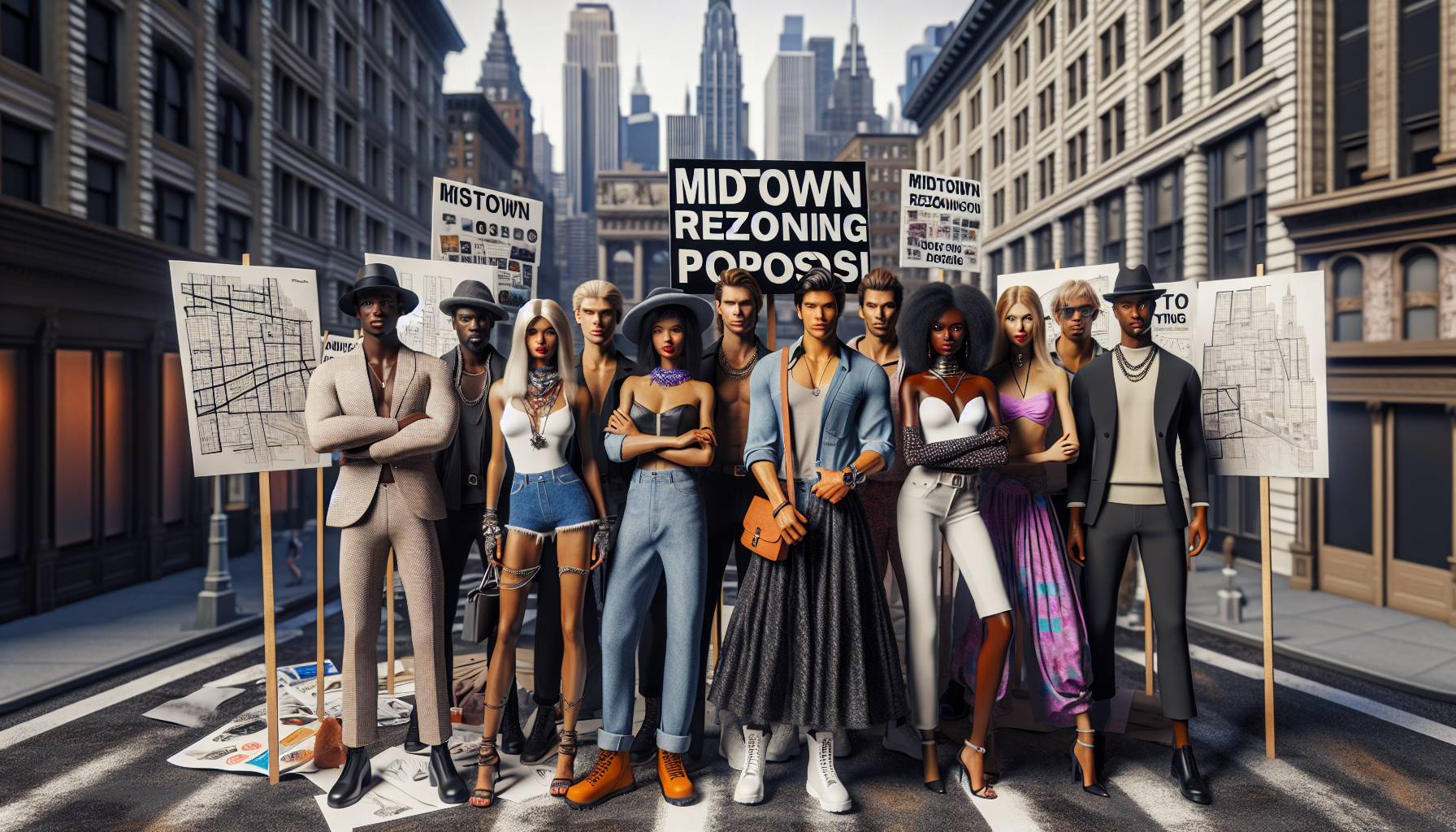 Fashion Industry Rallies Against Midtown Rezoning Proposal