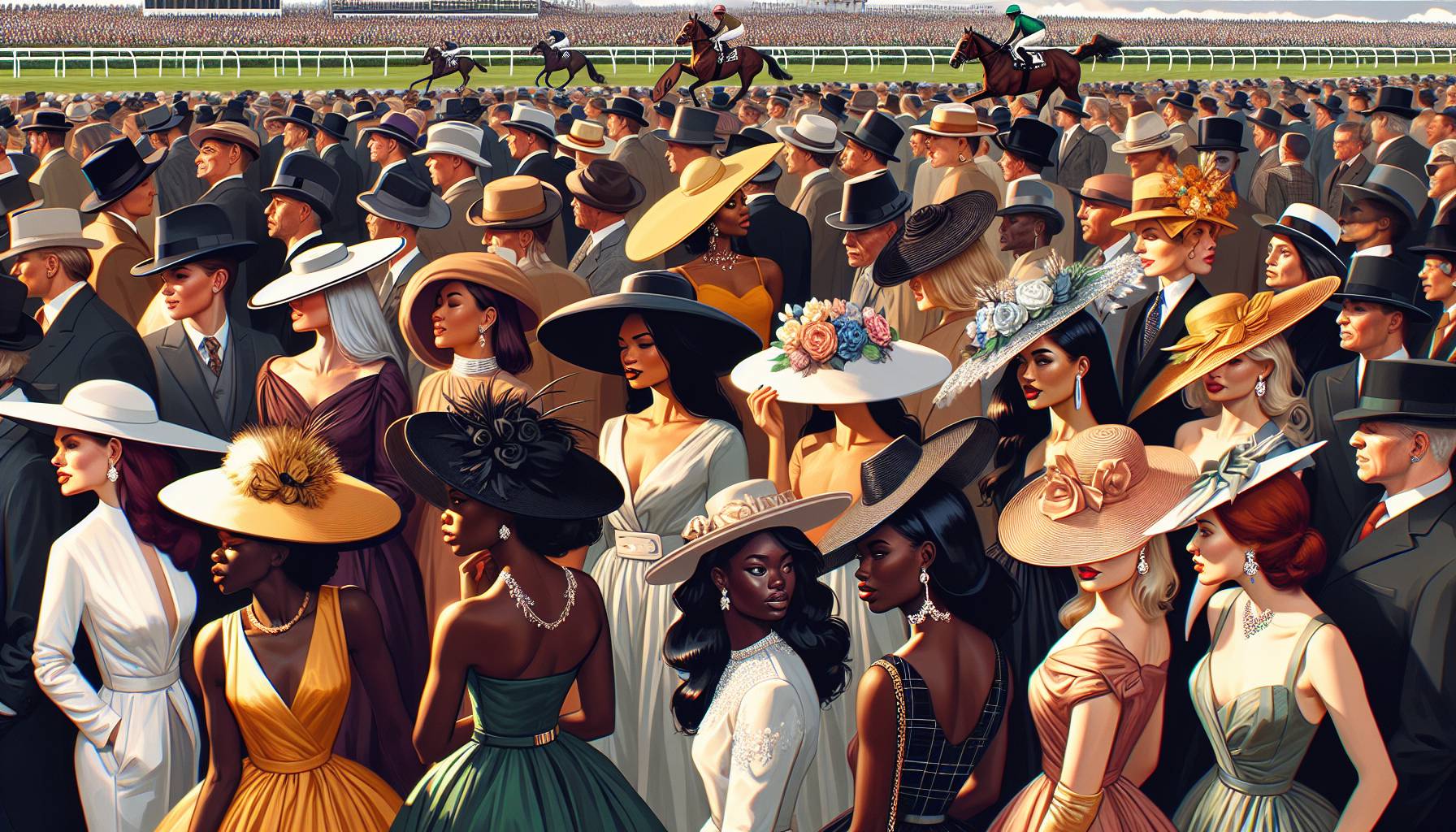 Hats and Dresses Steal the Spotlight at 151st Kentucky Derby