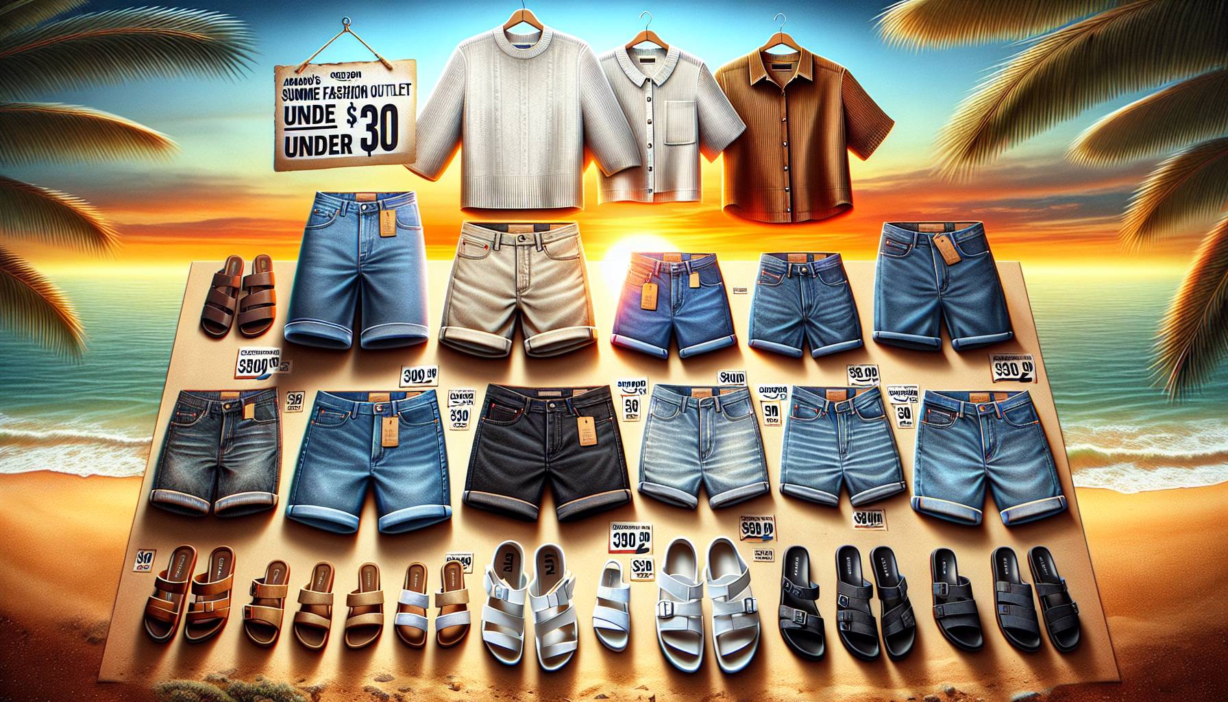 Linen Tops, Levi’s Shorts, and Comfy Sandals Under $30 at Amazon’s Secret Summer Fashion Outlet
