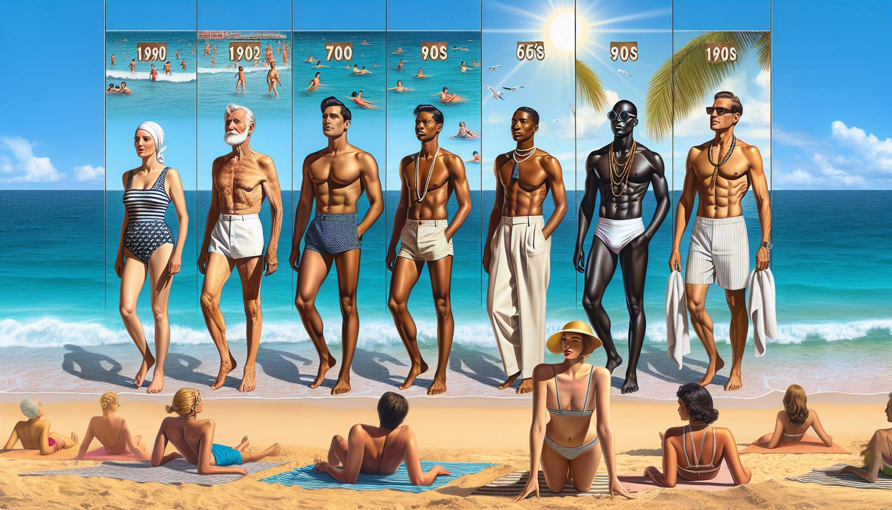 Carolina Beach Marks 100 Years of Swimwear Fashion