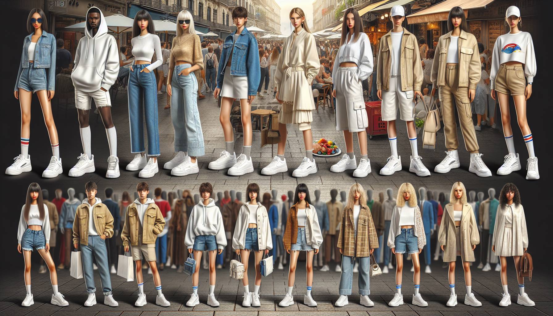 30 White Sneaker Outfits to Elevate Your Street Style