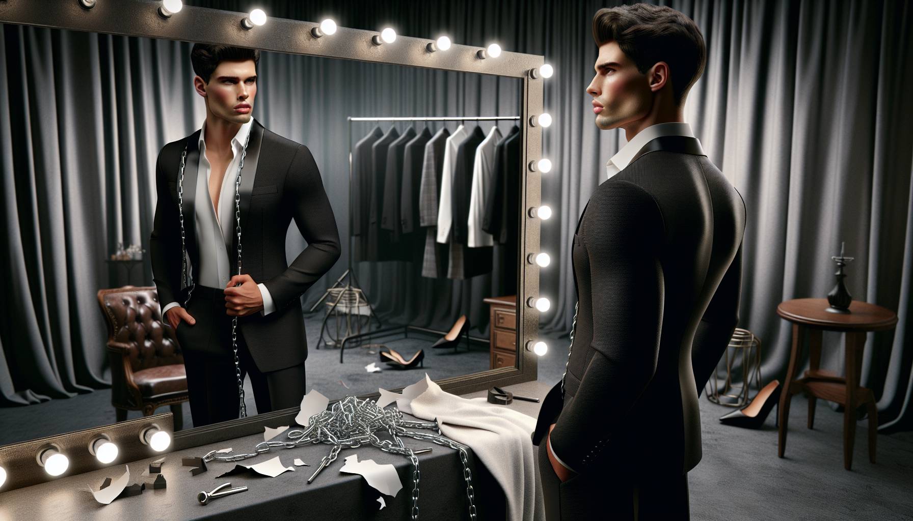 Fashion Model Embraces Manhood After Pressure to Transition