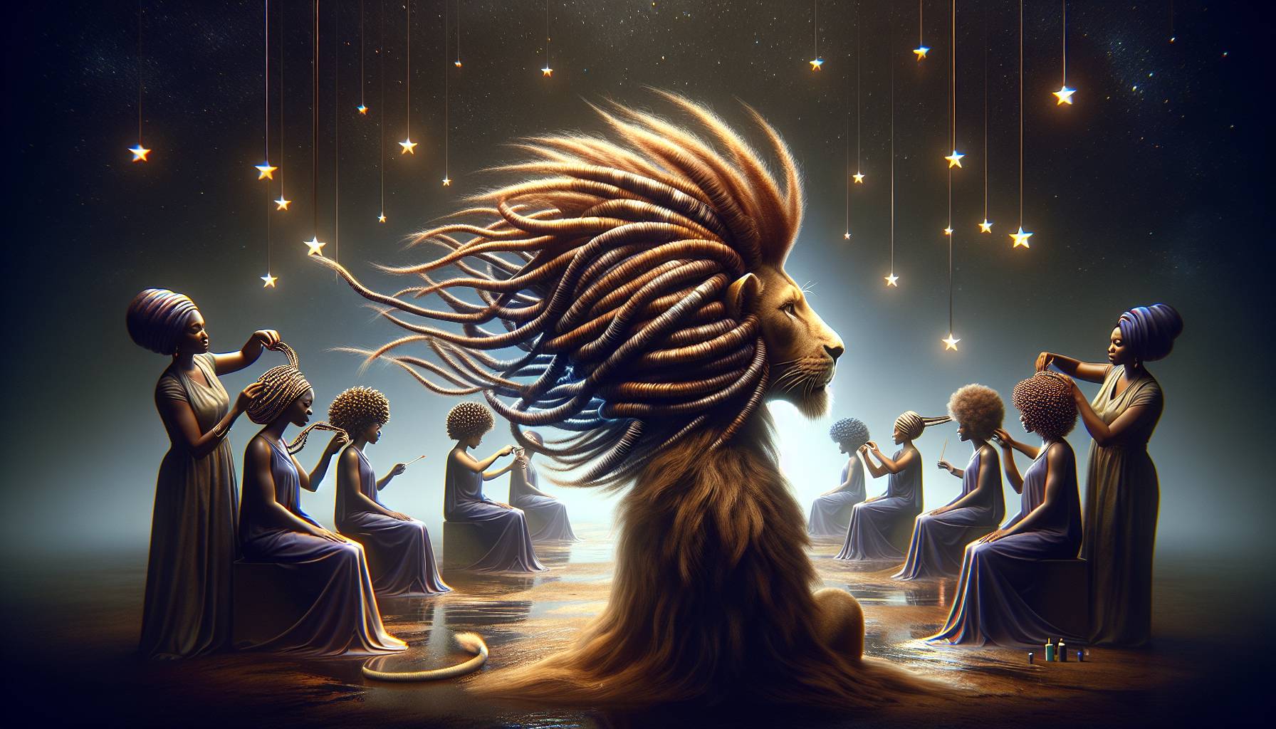 Wrap Stars – The Secret to the Lionesses’ Bold Hair Style