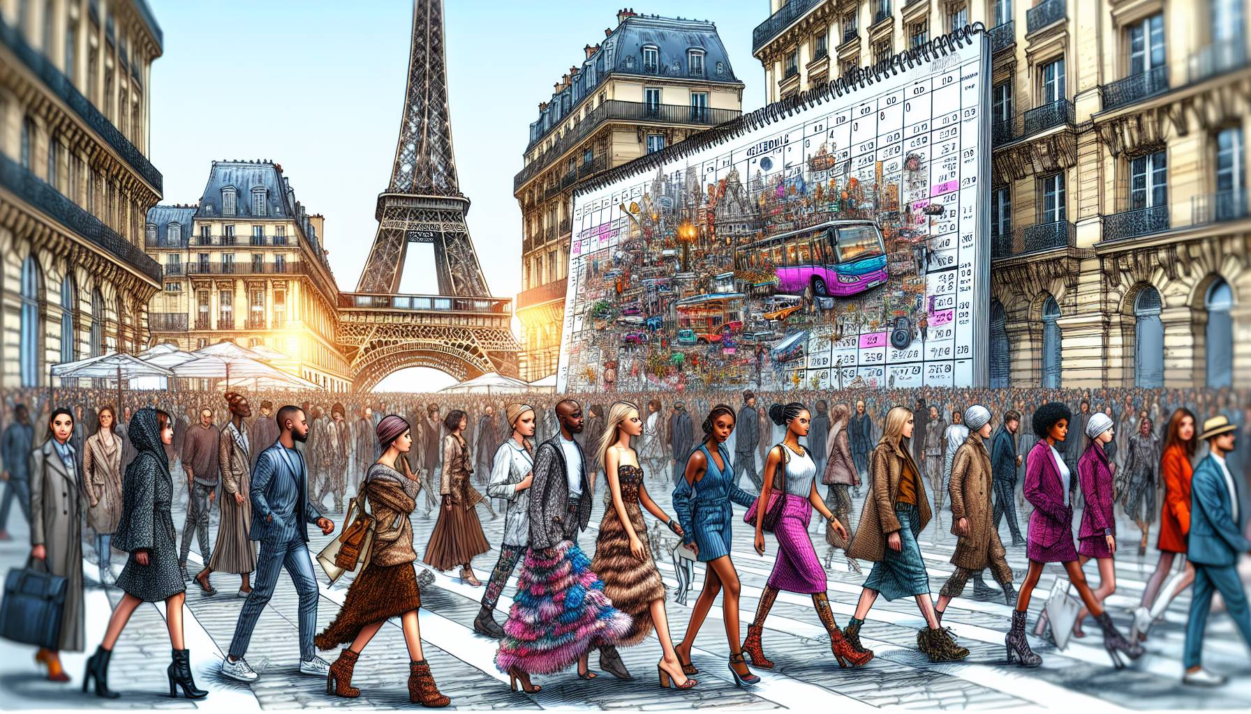 Busy Schedule Unveiled for Paris Fashion Week