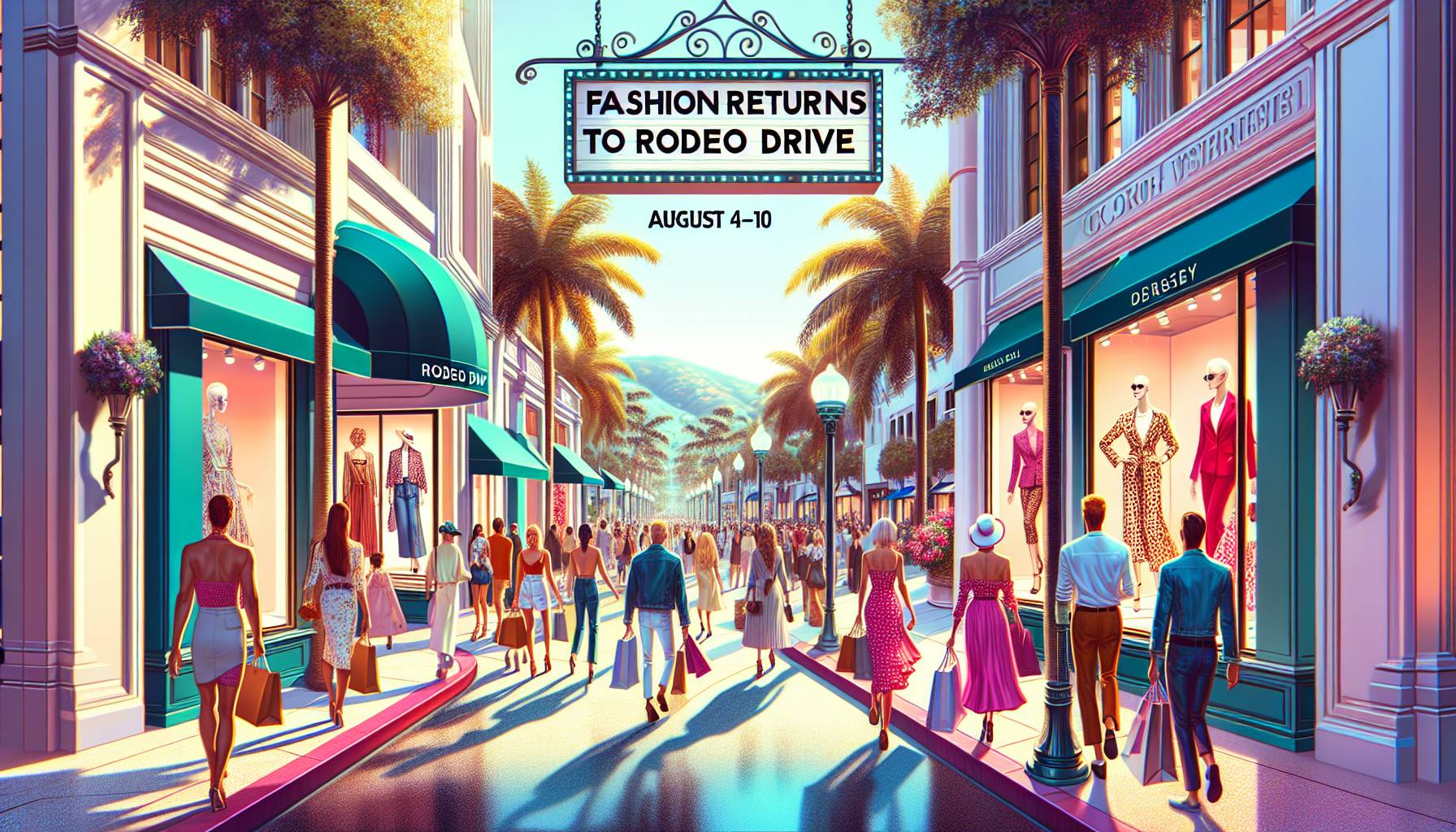 Fashion Returns to Rodeo Drive August 4-10