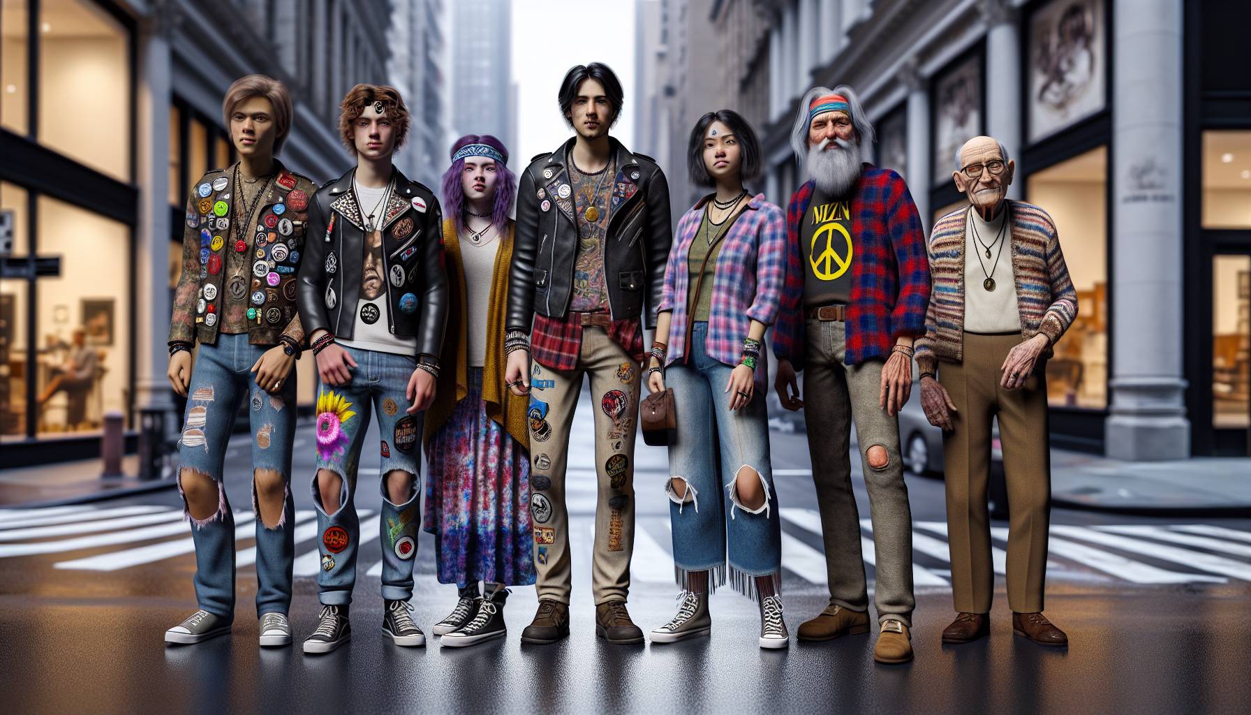 Generational Fashion Influenced by Subcultures